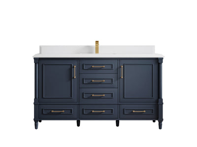 Aberdeen 60 in. W x 22 in. D Single Sink Bathroom Vanity - Willow Bath and Vanity