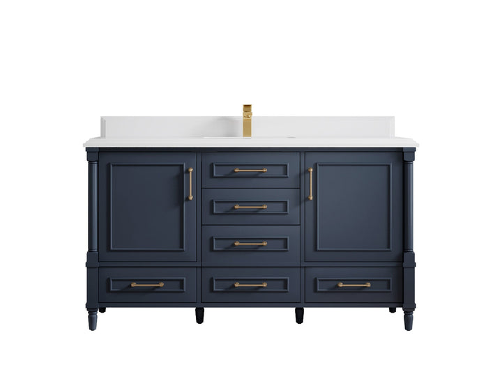 Aberdeen 60 in. W x 22 in. D Single Sink Bathroom Vanity - photo 26