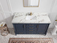 Aberdeen 60 in. W x 22 in. D Single Sink Bathroom Vanity - photo 33