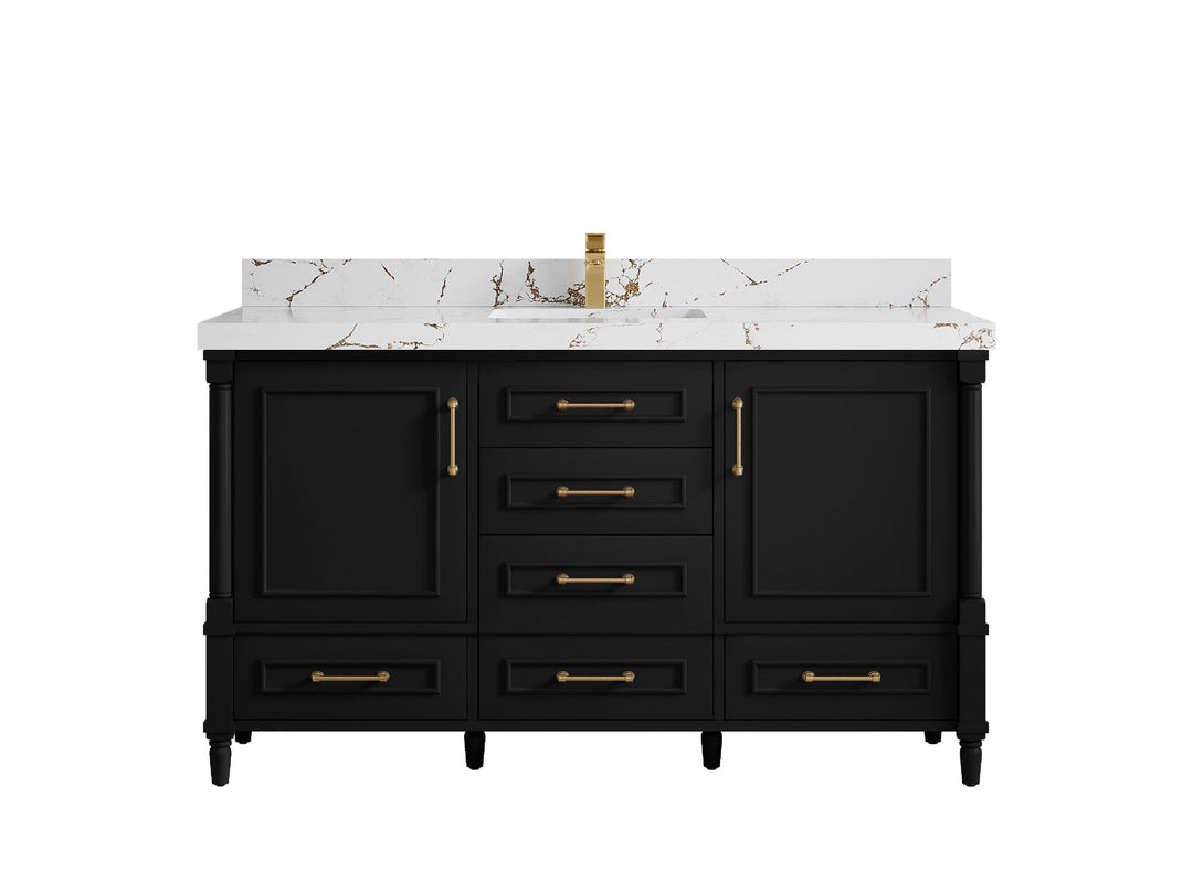 Aberdeen 60 in. W x 22 in. D Single Sink Bathroom Vanity - Willow Bath and Vanity