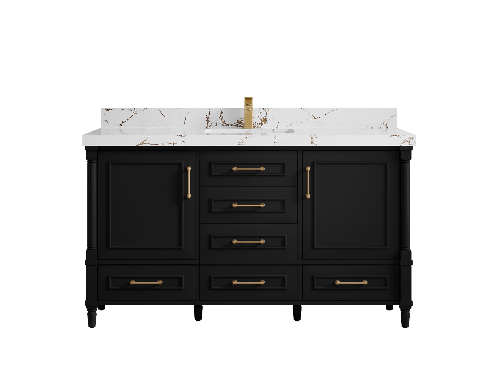 Aberdeen 60 in. W x 22 in. D Single Sink Bathroom Vanity - Willow Bath and Vanity