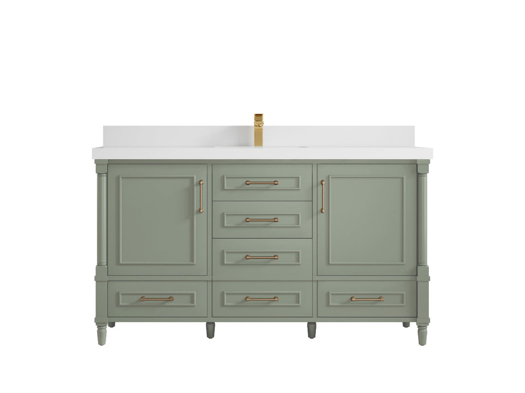 Aberdeen 60 in. W x 22 in. D Single Sink Bathroom Vanity - Willow Bath and Vanity