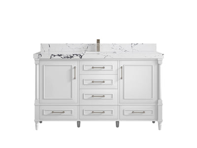 Aberdeen 60 in. W x 22 in. D Single Sink Bathroom Vanity - Willow Bath and Vanity