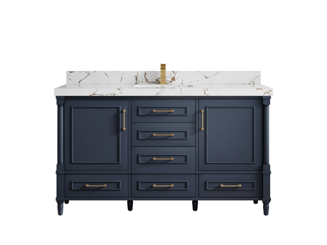 Aberdeen 60 in. W x 22 in. D Single Sink Bathroom Vanity - Willow Bath and Vanity
