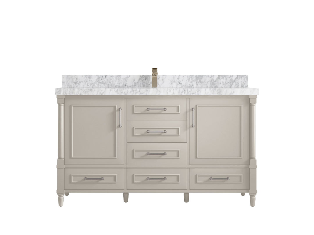 Aberdeen 60 in. W x 22 in. D Single Sink Bathroom Vanity - Willow Bath and Vanity