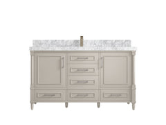Aberdeen 60 in. W x 22 in. D Single Sink Bathroom Vanity - photo 20
