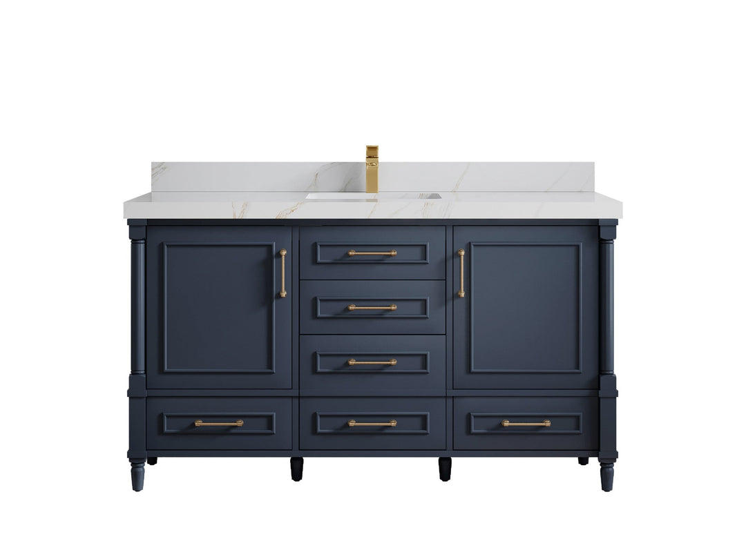 Aberdeen 60 in. W x 22 in. D Single Sink Bathroom Vanity - Willow Bath and Vanity
