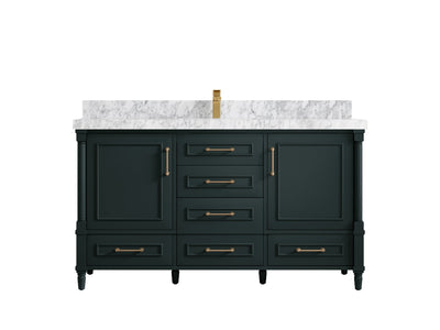 Aberdeen 60 in. W x 22 in. D Single Sink Bathroom Vanity - Willow Bath and Vanity