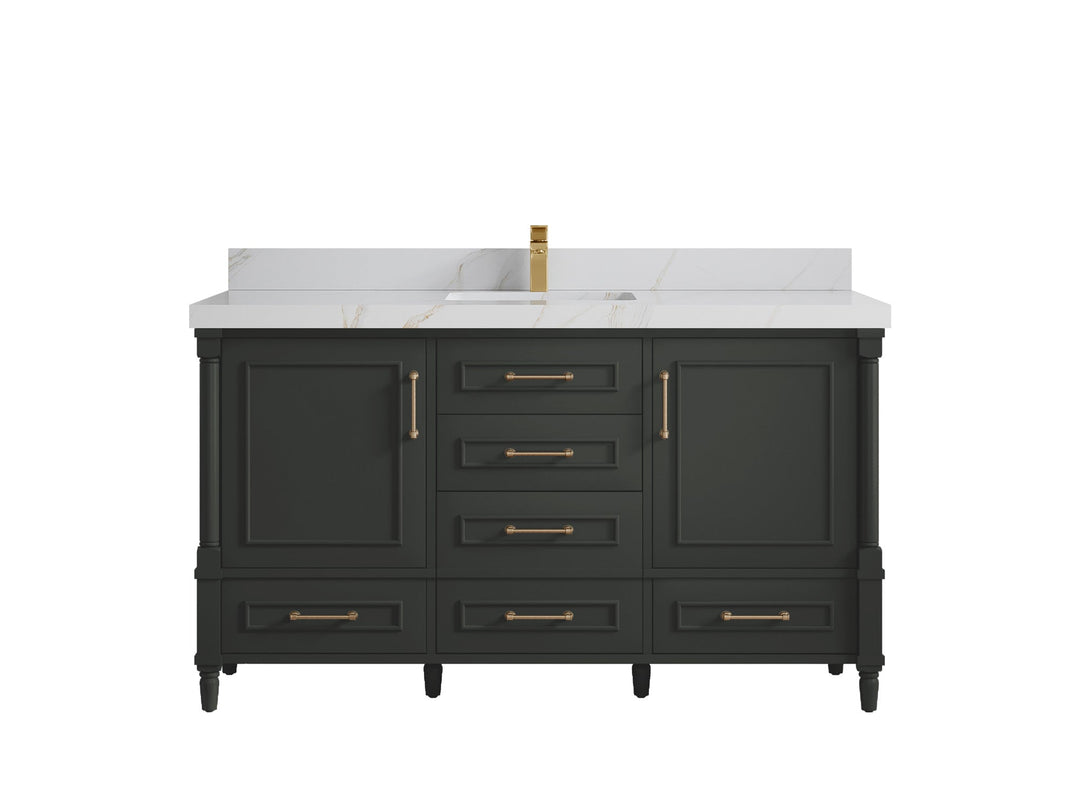 Aberdeen 60 in. W x 22 in. D Single Sink Bathroom Vanity - Willow Bath and Vanity