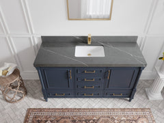 Aberdeen 60 in. W x 22 in. D Single Sink Bathroom Vanity - photo 31