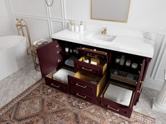 Aberdeen 60 in. W x 22 in. D Single Sink Bathroom Vanity - photo 3