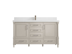 Aberdeen 60 in. W x 22 in. D Single Sink Bathroom Vanity - photo 41