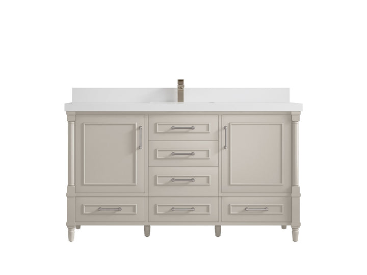 Aberdeen 60 in. W x 22 in. D Single Sink Bathroom Vanity - photo 41