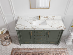 Aberdeen 60 in. W x 22 in. D Single Sink Bathroom Vanity - photo 27