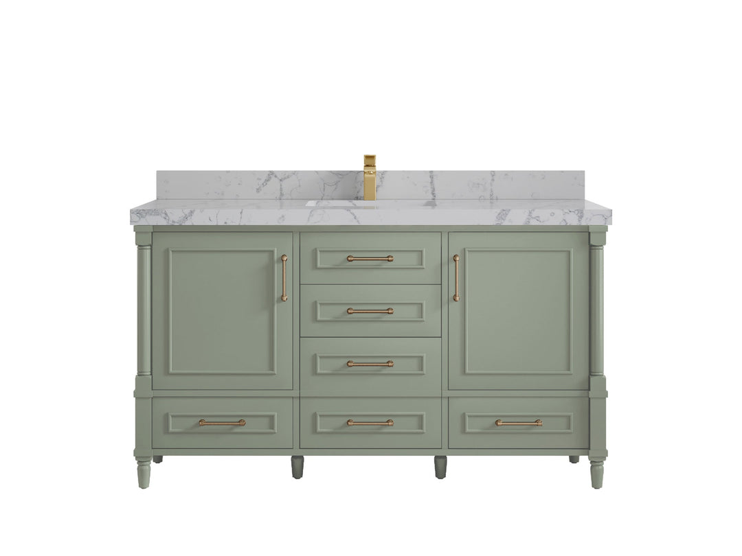 Aberdeen 60 in. W x 22 in. D Single Sink Bathroom Vanity - Willow Bath and Vanity