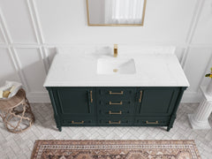 Aberdeen 60 in. W x 22 in. D Single Sink Bathroom Vanity - photo 24