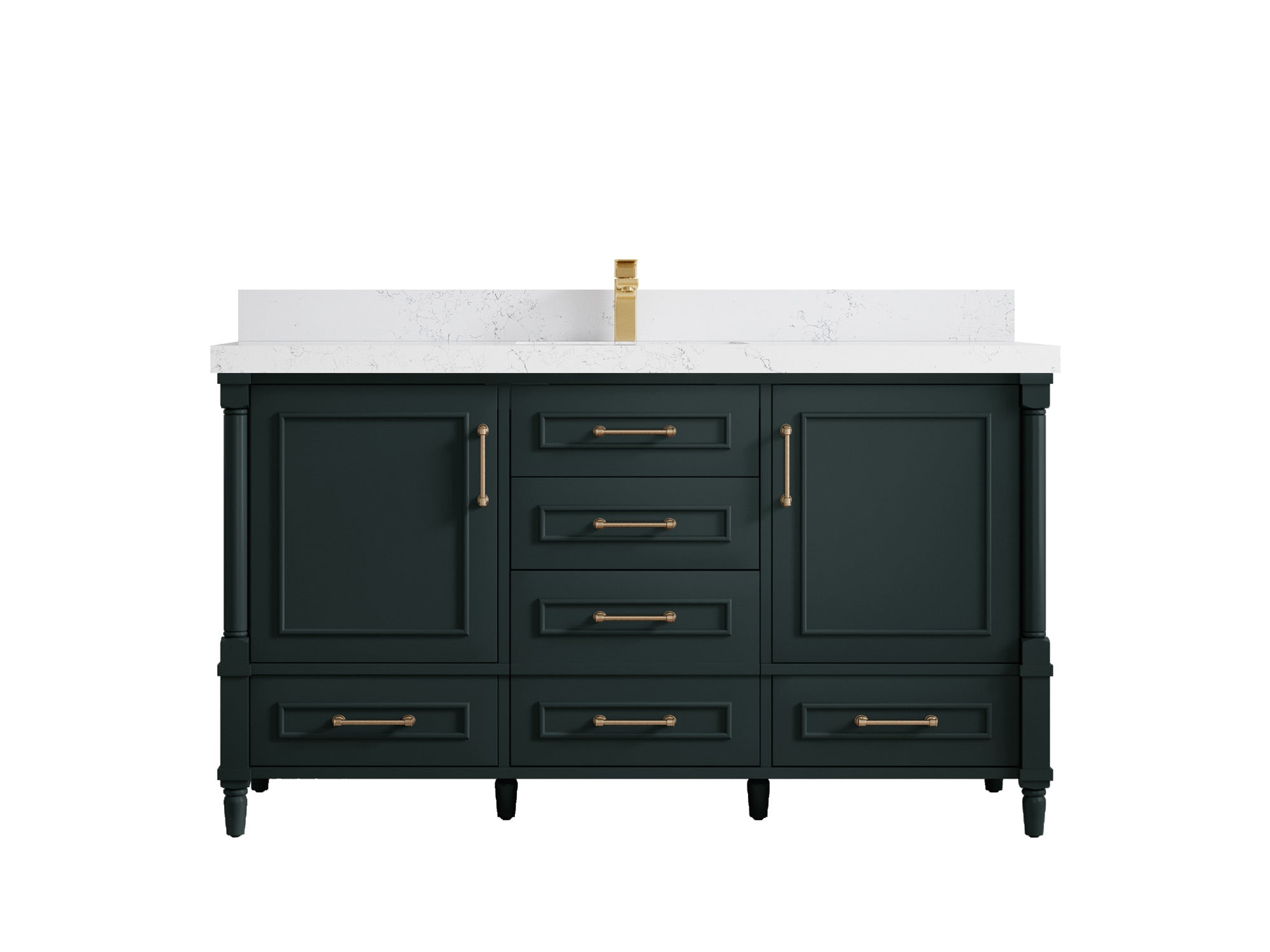 Aberdeen 60 in. W x 22 in. D Single Sink Bathroom Vanity - Willow Bath and Vanity