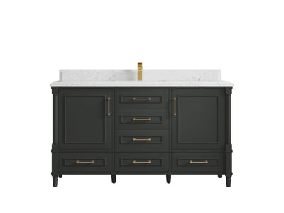 Aberdeen 60 in. W x 22 in. D Single Sink Bathroom Vanity - Willow Bath and Vanity