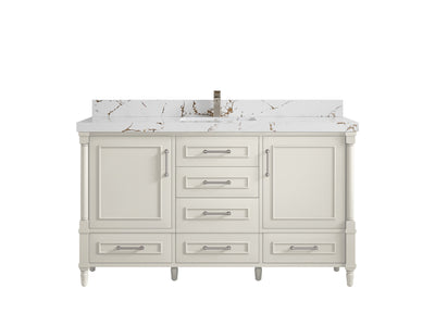 Aberdeen 60 in. W x 22 in. D Single Sink Bathroom Vanity - Willow Bath and Vanity