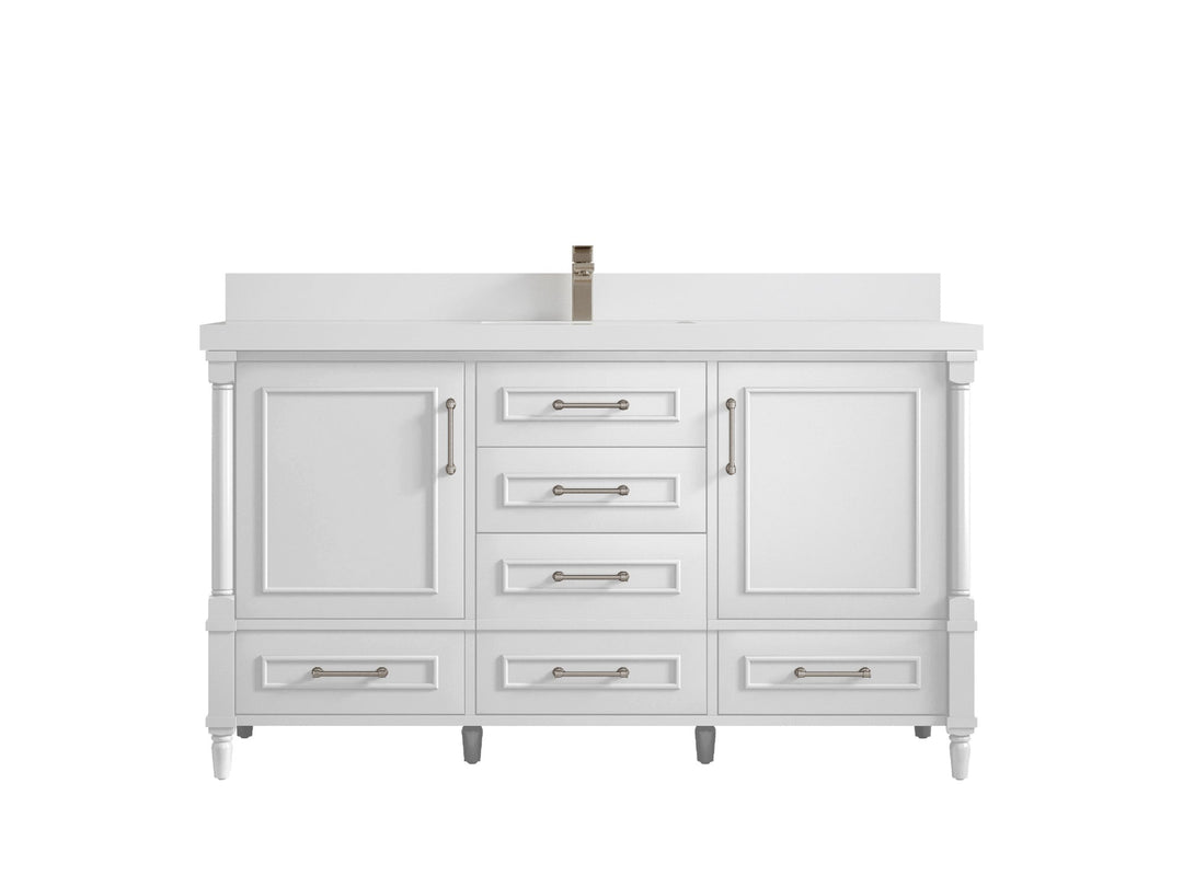 Aberdeen 60 in. W x 22 in. D Single Sink Bathroom Vanity - Willow Bath and Vanity