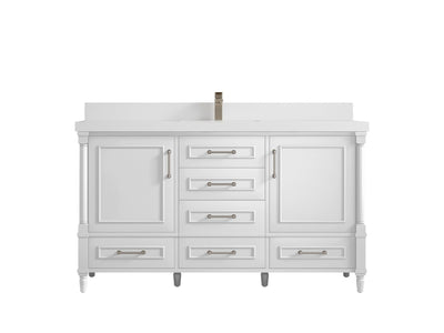 Aberdeen 60 in. W x 22 in. D Single Sink Bathroom Vanity - Willow Bath and Vanity