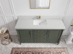 Aberdeen 60 in. W x 22 in. D Single Sink Bathroom Vanity - photo 19
