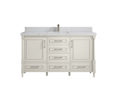 Aberdeen 60 in. W x 22 in. D Single Sink Bathroom Vanity - Willow Bath and Vanity
