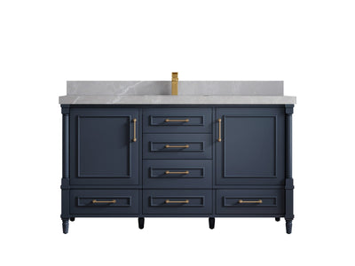 Aberdeen 60 in. W x 22 in. D Single Sink Bathroom Vanity - Willow Bath and Vanity