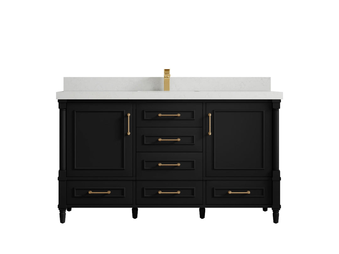 Aberdeen 60 in. W x 22 in. D Single Sink Bathroom Vanity - Willow Bath and Vanity