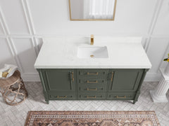 Aberdeen 60 in. W x 22 in. D Single Sink Bathroom Vanity - photo 23