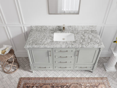 Aberdeen 60 in. W x 22 in. D Single Sink Bathroom Vanity - Willow Bath and Vanity