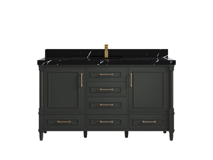 Aberdeen 60 in. W x 22 in. D Single Sink Bathroom Vanity - photo 9