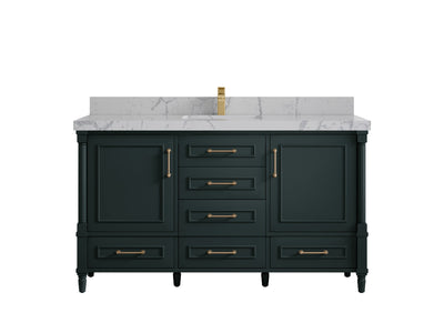 Aberdeen 60 in. W x 22 in. D Single Sink Bathroom Vanity - Willow Bath and Vanity
