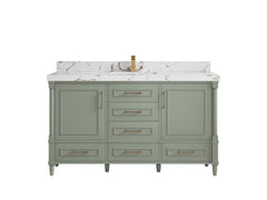 Aberdeen 60 in. W x 22 in. D Single Sink Bathroom Vanity - photo 35