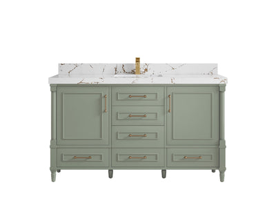Aberdeen 60 in. W x 22 in. D Single Sink Bathroom Vanity - Willow Bath and Vanity