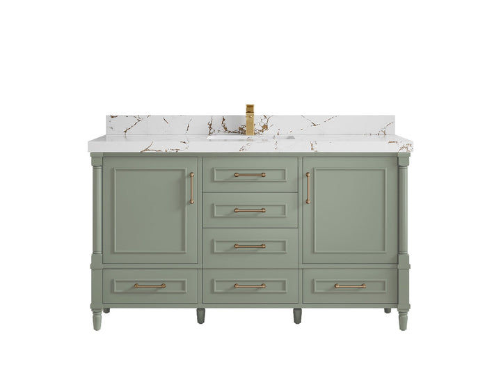 Aberdeen 60 in. W x 22 in. D Single Sink Bathroom Vanity - photo 35