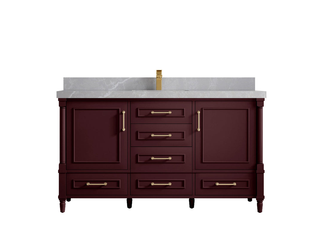Aberdeen 60 in. W x 22 in. D Single Sink Bathroom Vanity - Willow Bath and Vanity