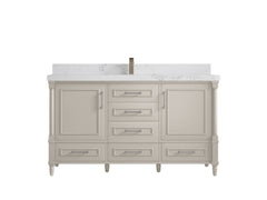 Aberdeen 60 in. W x 22 in. D Single Sink Bathroom Vanity - photo 14