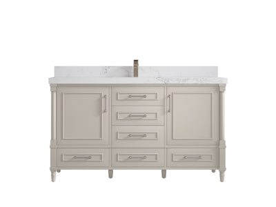 Aberdeen 60 in. W x 22 in. D Single Sink Bathroom Vanity - Willow Bath and Vanity