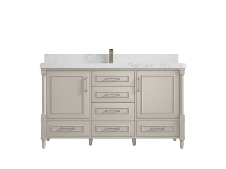Aberdeen 60 in. W x 22 in. D Single Sink Bathroom Vanity - photo 14