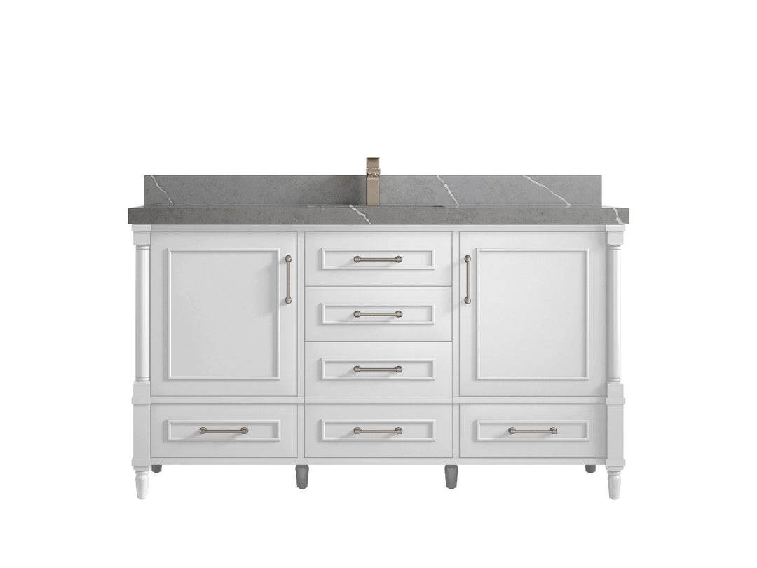Aberdeen 60 in. W x 22 in. D Single Sink Bathroom Vanity - Willow Bath and Vanity