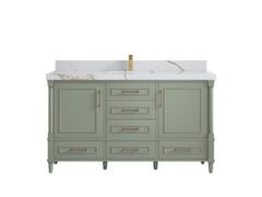 Aberdeen 60 in. W x 22 in. D Single Sink Bathroom Vanity - photo 11