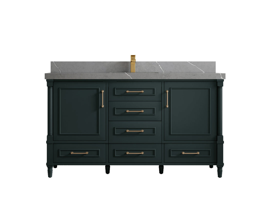 Aberdeen 60 in. W x 22 in. D Single Sink Bathroom Vanity - Willow Bath and Vanity