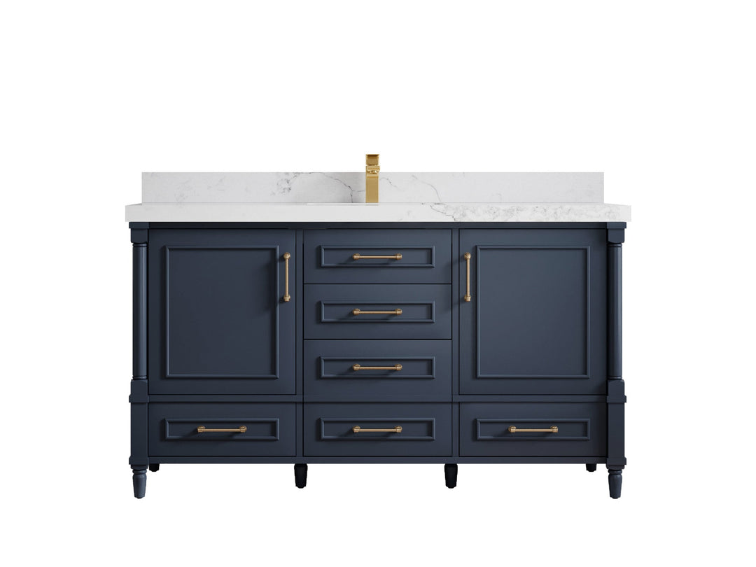 Aberdeen 60 in. W x 22 in. D Single Sink Bathroom Vanity - Willow Bath and Vanity