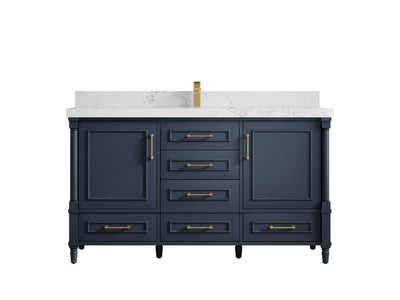 Aberdeen 60 in. W x 22 in. D Single Sink Bathroom Vanity - Willow Bath and Vanity