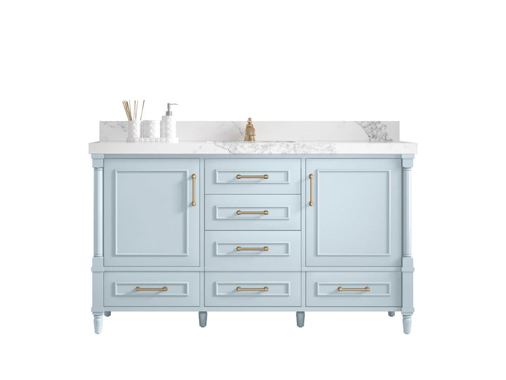 Aberdeen 60 in. W x 22 in. D Single Sink Bathroom Vanity - photo 1