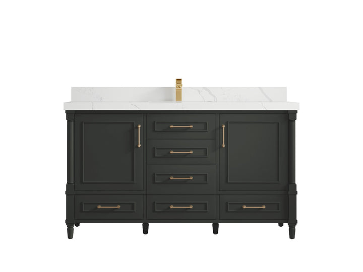 Aberdeen 60 in. W x 22 in. D Single Sink Bathroom Vanity - photo 13