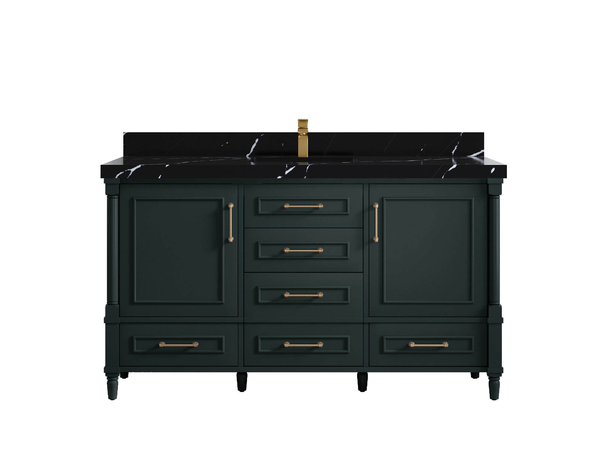 Aberdeen 60 in. W x 22 in. D Single Sink Bathroom Vanity - Willow Bath and Vanity