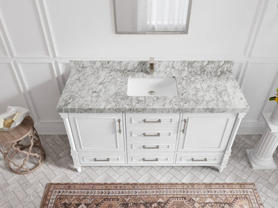 Aberdeen 60 in. W x 22 in. D Single Sink Bathroom Vanity - Willow Bath and Vanity