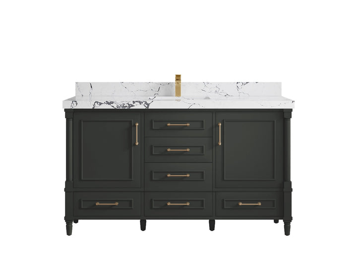 Aberdeen 60 in. W x 22 in. D Single Sink Bathroom Vanity - photo 41